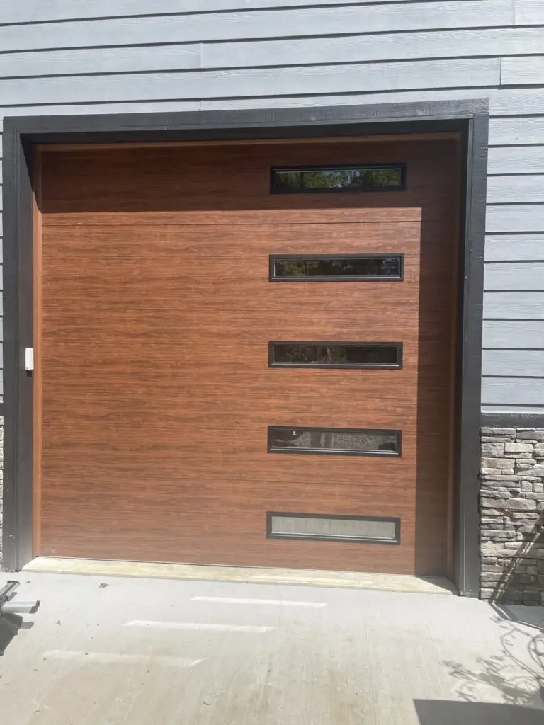 Single bay garage door that we just installed in Crossville, TN.